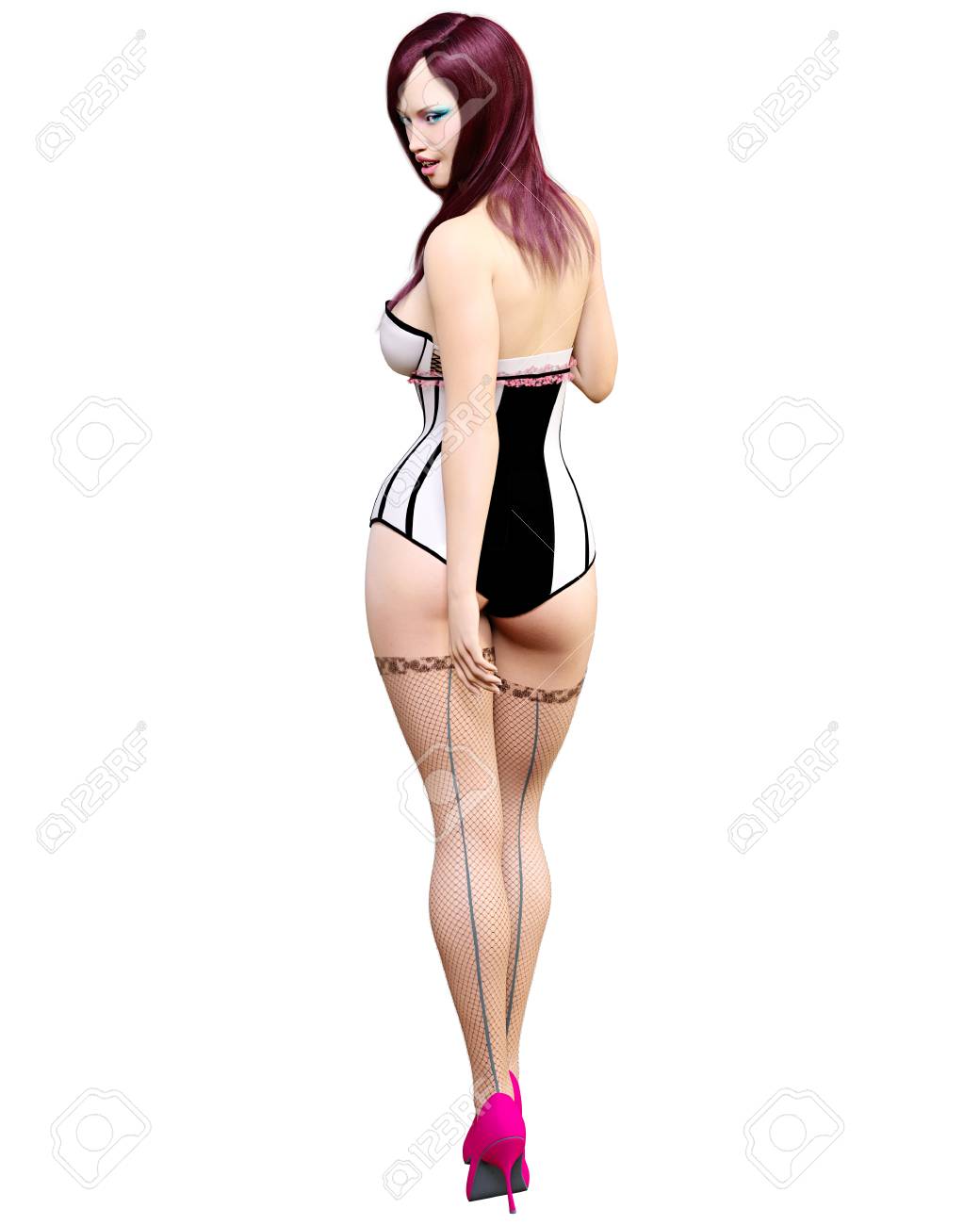 Corset Voluptuous Thick Hips Women Corset Voluptuous Thick Hips Women
