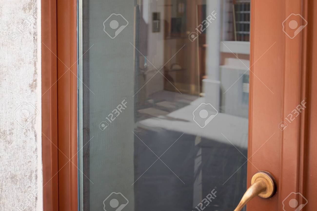 Download Clean Store Front Door Window For Logo Mockup Stock Photo Picture And Royalty Free Image Image 144841629