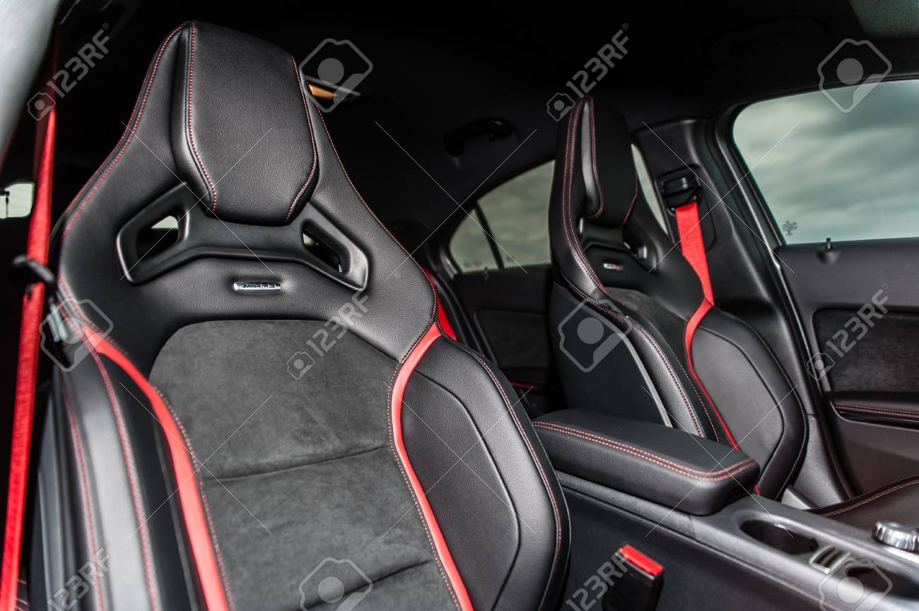 Romania Brasov Sept 16 2014 Mercedes Benz A 45 2014 Amg Interior Test Drive On Sept 16 2014 In Romania Stock Photo Picture And Royalty Free Image Image 65908824