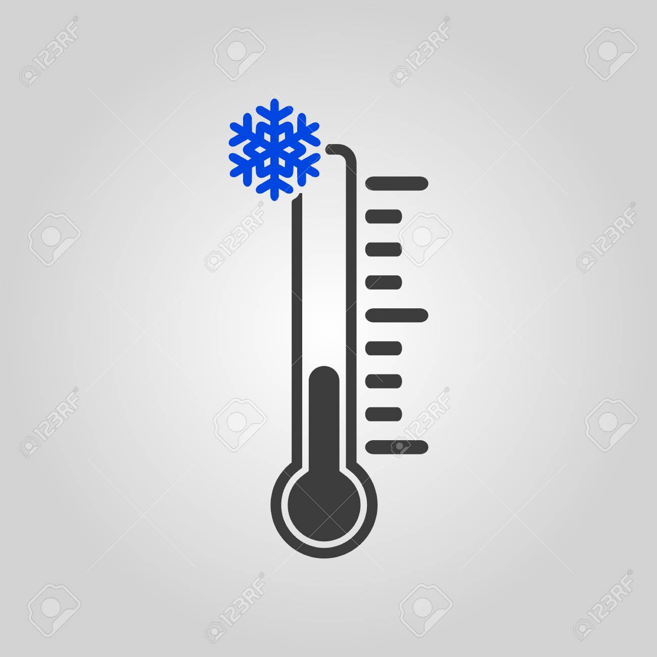 温度計のアイコンのイラスト素材 ベクタ Image