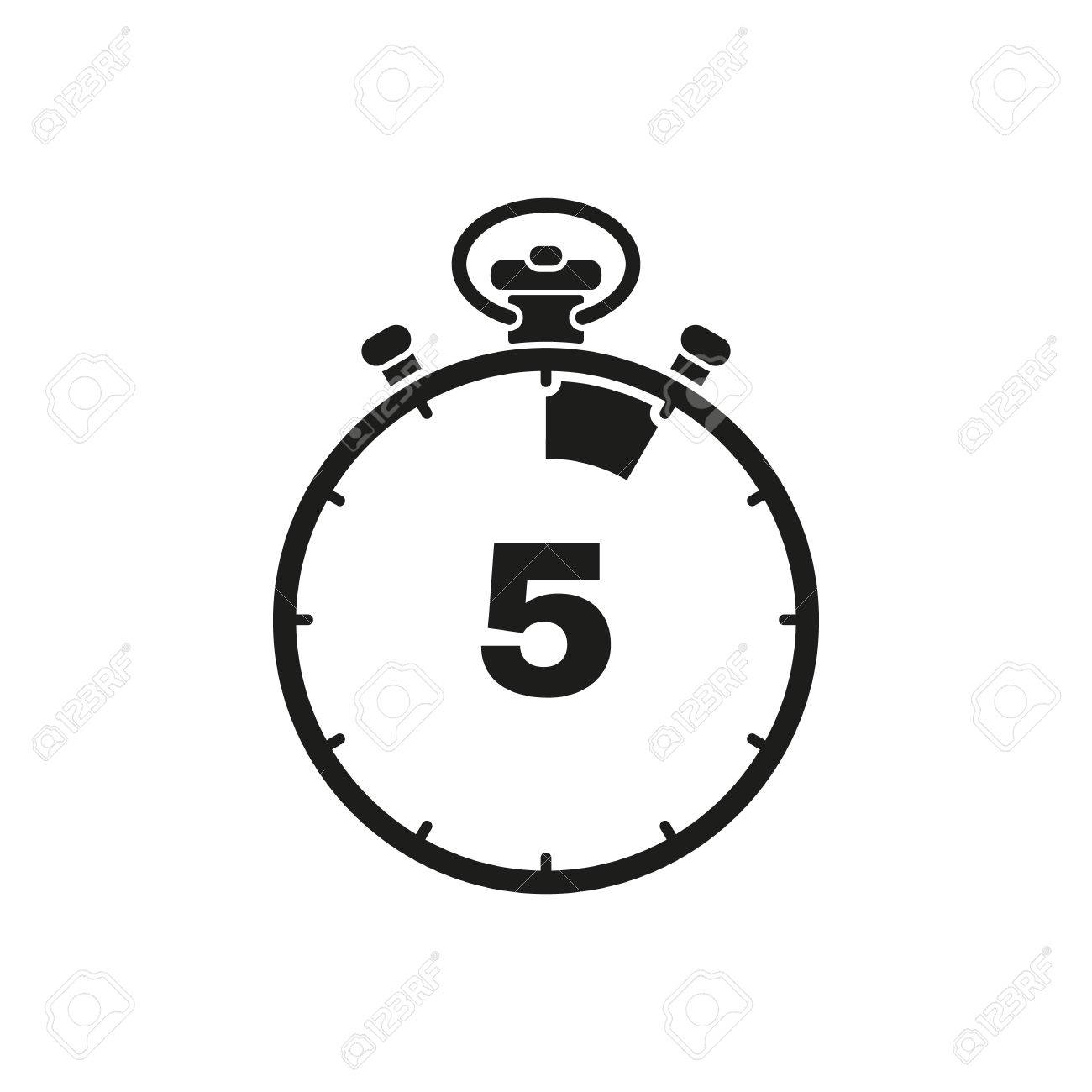 the 5 seconds minutes stopwatch icon clock and watch timer timer for 5
