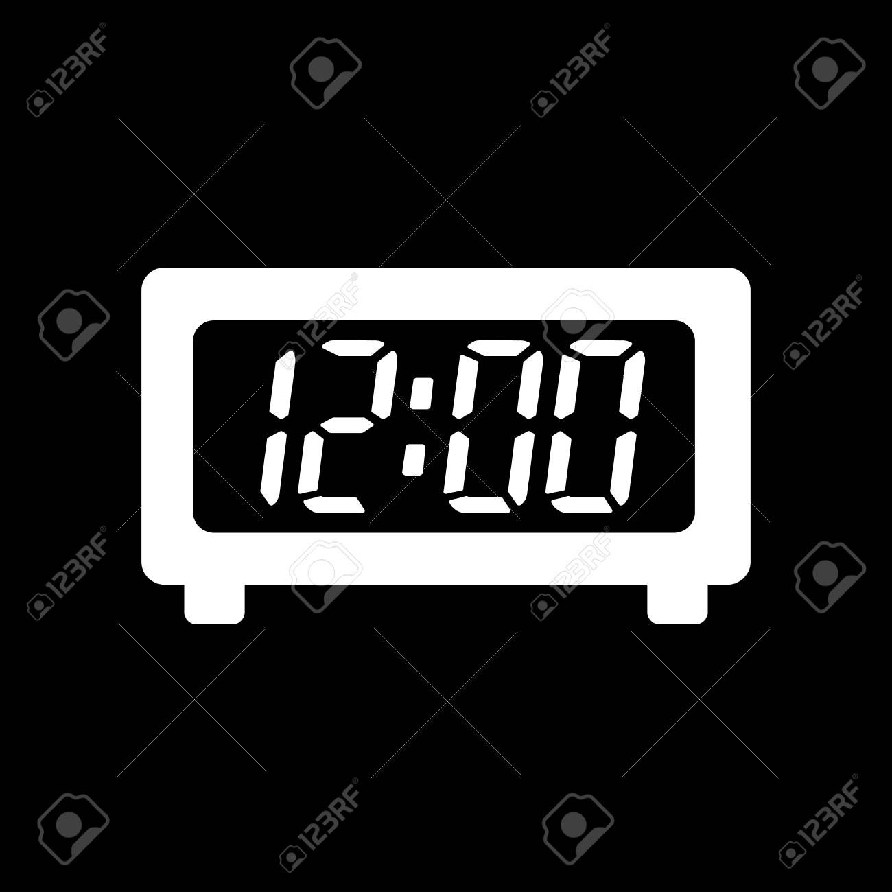 time clock icon time and watch timer clock symbol ui web