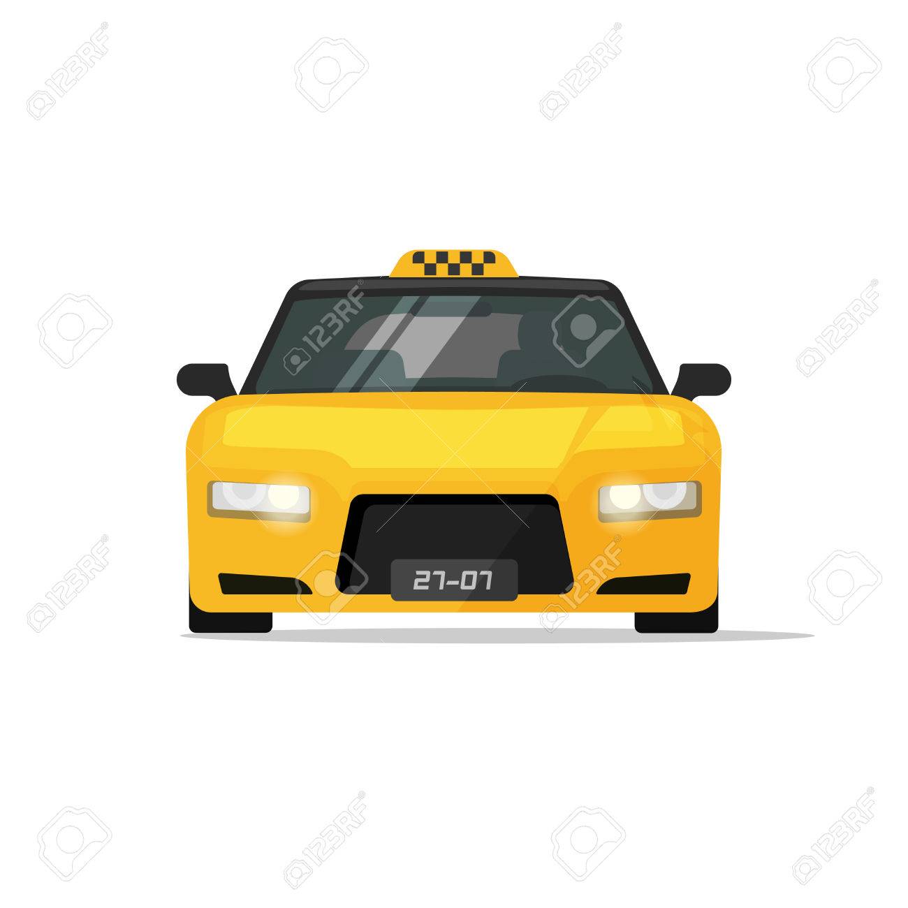 白い背景ベクトル図 フラット高級タクシー運転台正面に分離されたタクシー車 のイラスト素材 ベクタ Image 白い背景ベクトル図 フラット高級タクシー運転台正面に分離されたタクシー車 のイラスト素材 ベクタ Image