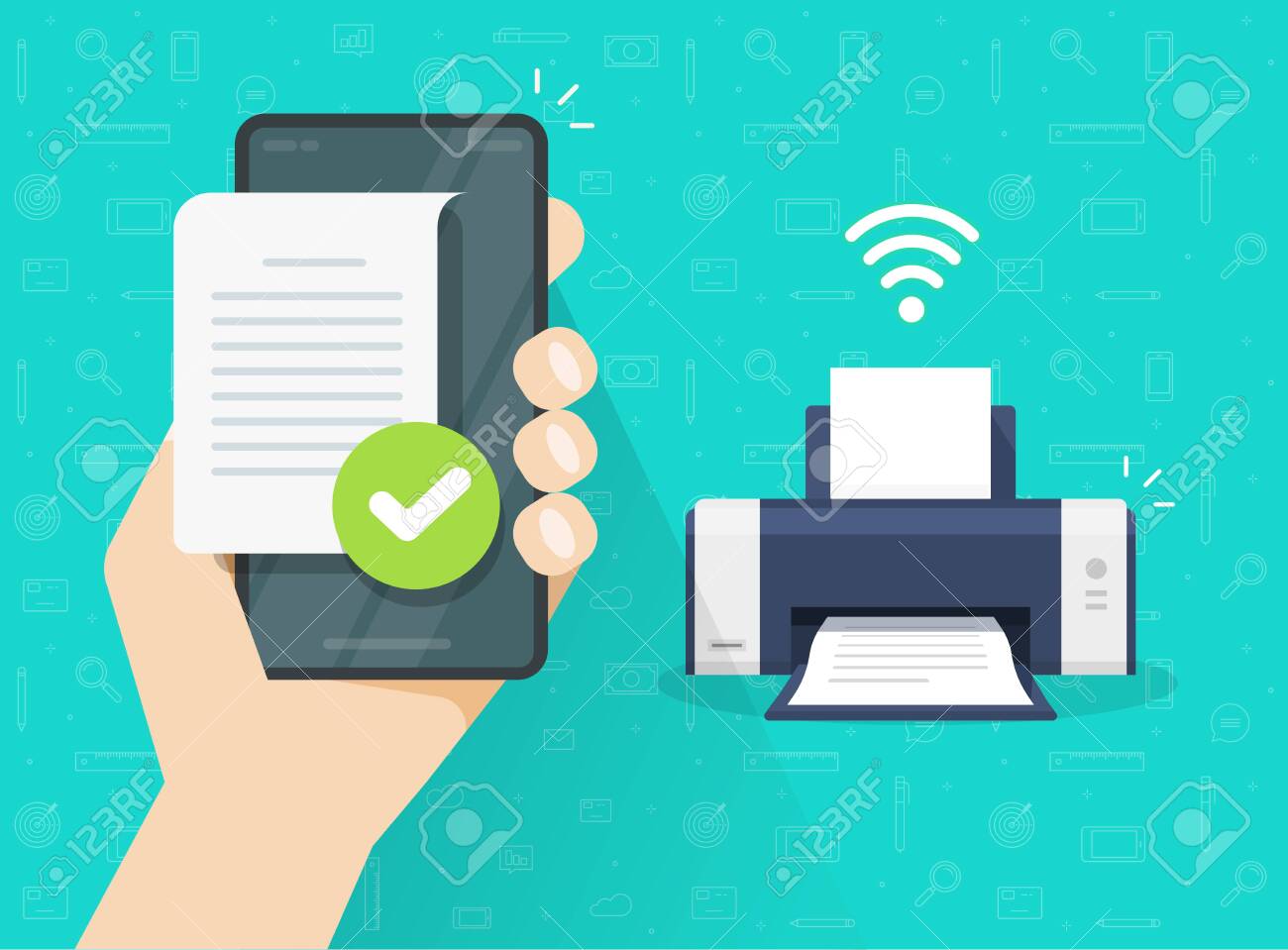 printer using cellphone