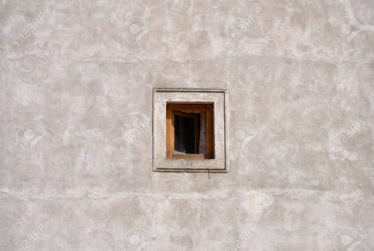 Small Window On The Wall Stock Photo, Picture And Royalty Free Image. Image 20962396.