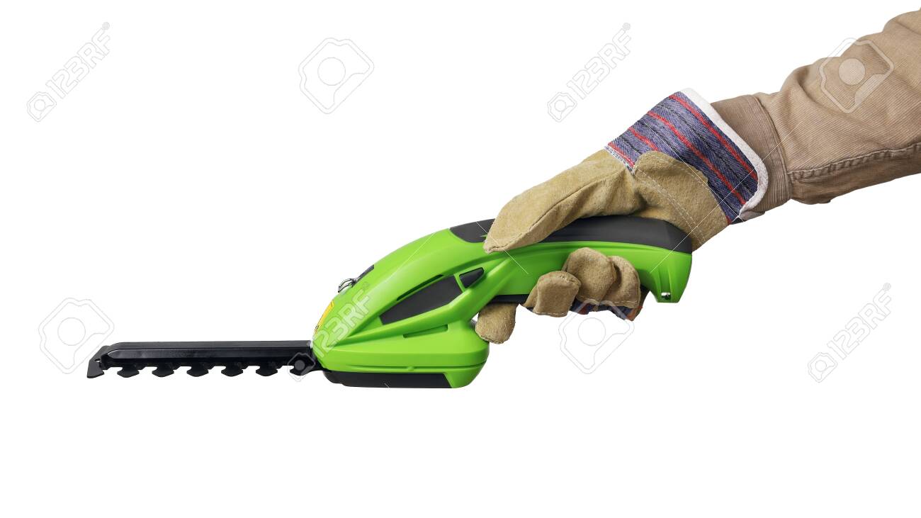 hand held electric garden trimmers