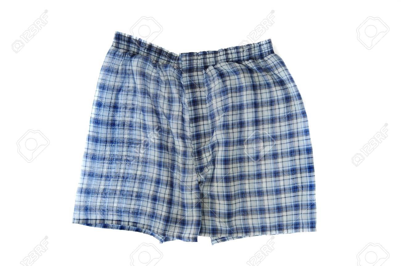 plaid boxer shorts