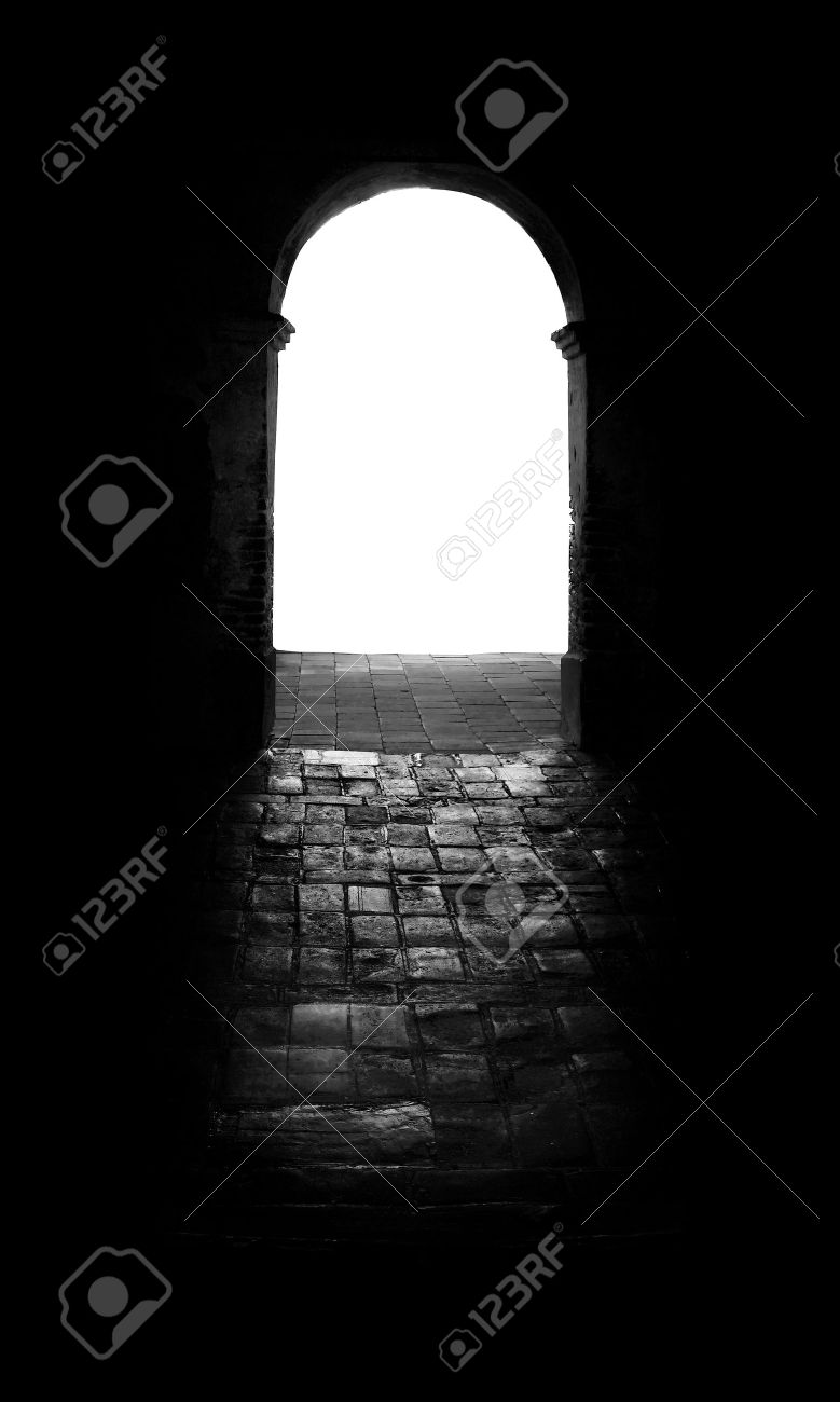 Open Door Black And White Open Door Black And White