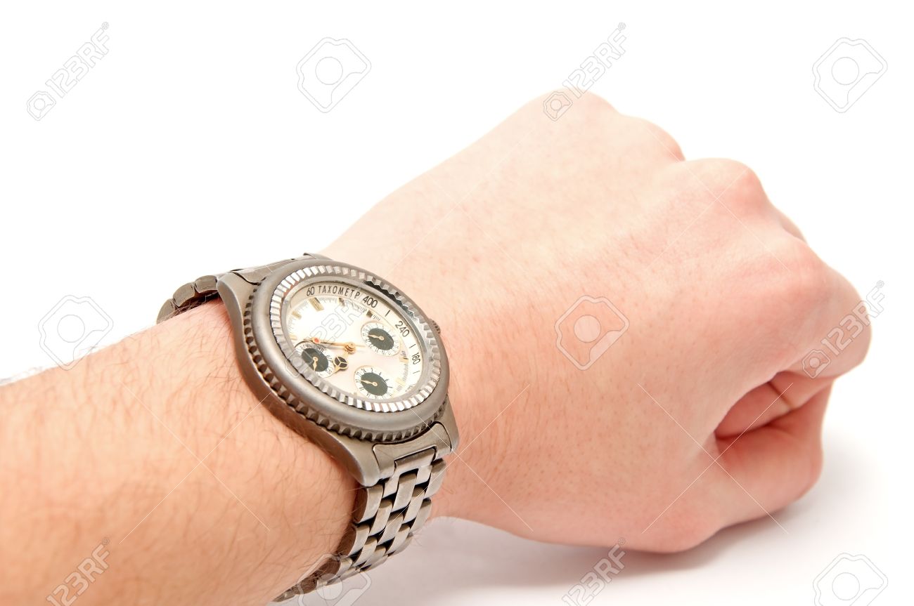 watch on hand
