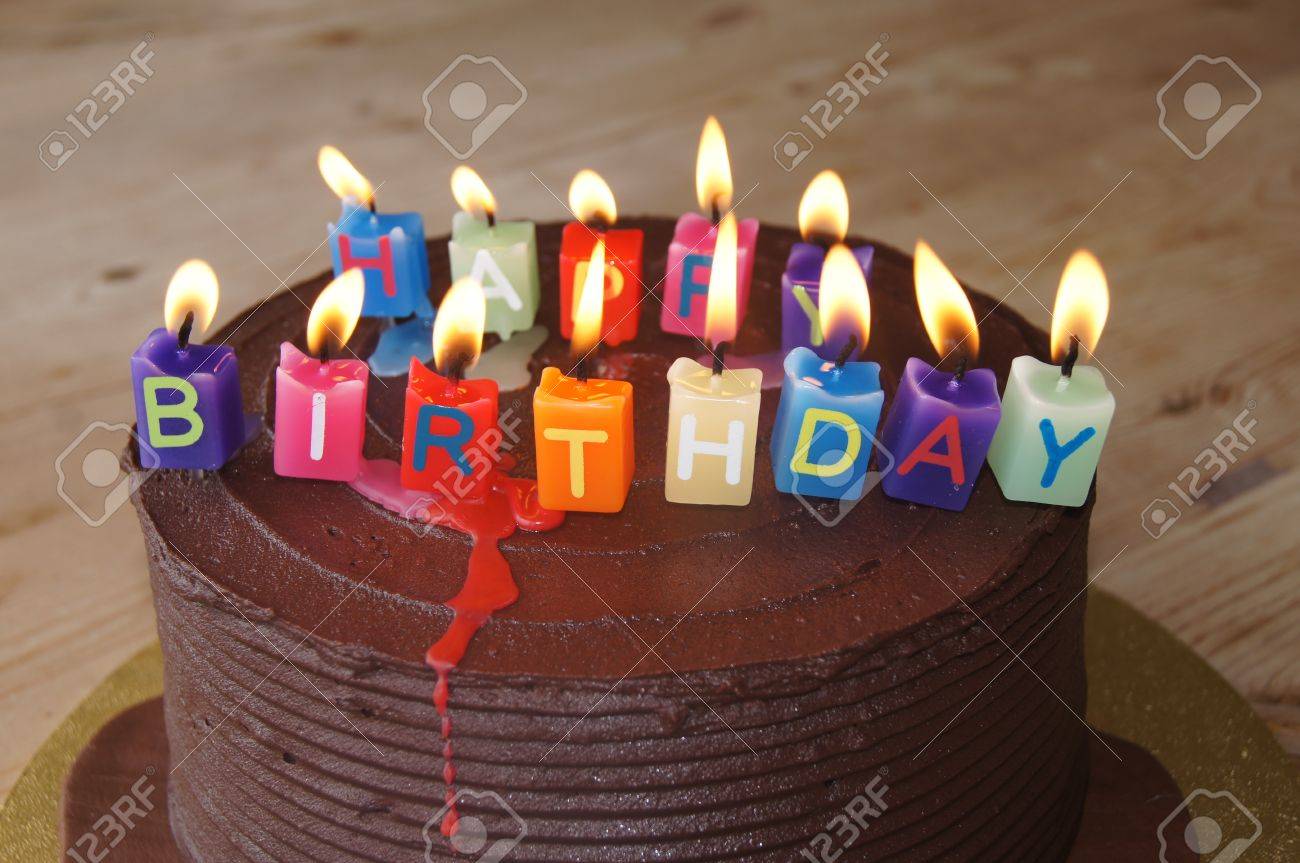 https://previews.123rf.com/images/vmorfield/vmorfield1308/vmorfield130800006/21617835-Chocolate-cake-with-happy-birthday-candles-Stock-Photo.jpg