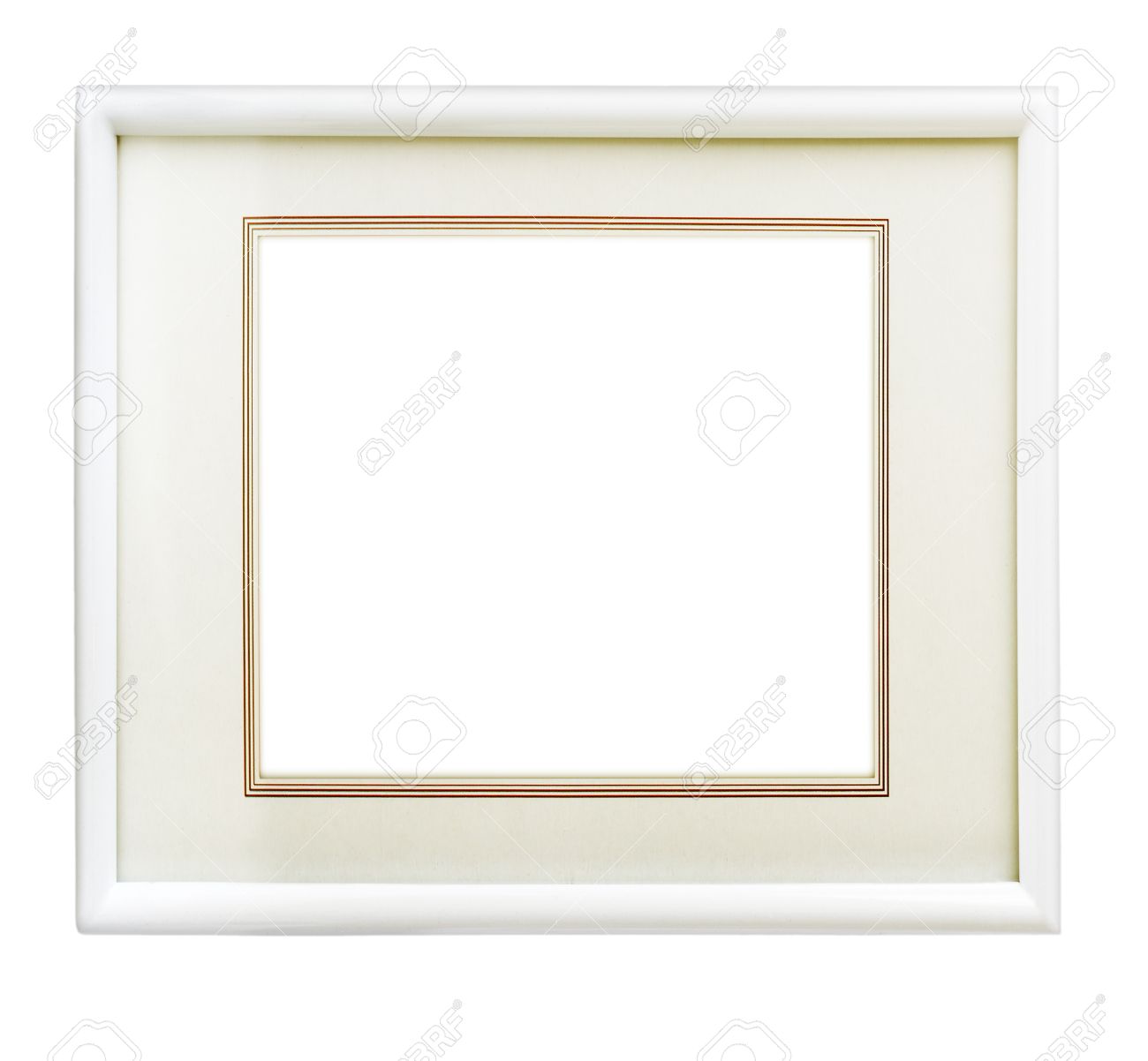 White Modern Photo Frame Isolated On White Background Stock Photo - Stock Photo White Modern Photo Frame Isolated On White Background white modern photo frame isolated on white background stock photo - stock photo white modern photo frame isolated on white background