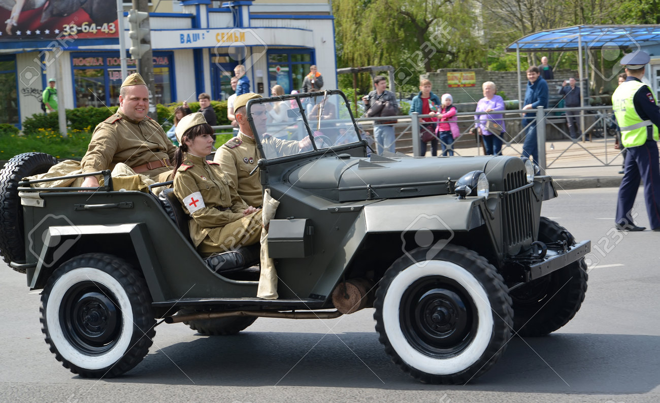 Kaliningrad Russia May 09 2015 The Car Gaz 67 Ivan Willis Stock Photo Picture And Royalty Free Image Image 40956790