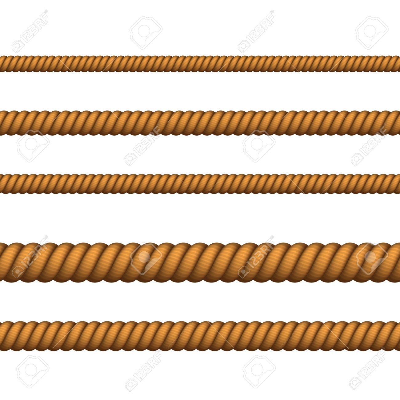 境界線やフレームを別の色のネイビーのロープです 薄くて太いベクトルの航海ロープです 投げ縄ツールや海洋ノットのクライミング ロープ のイラスト素材 ベクタ Image