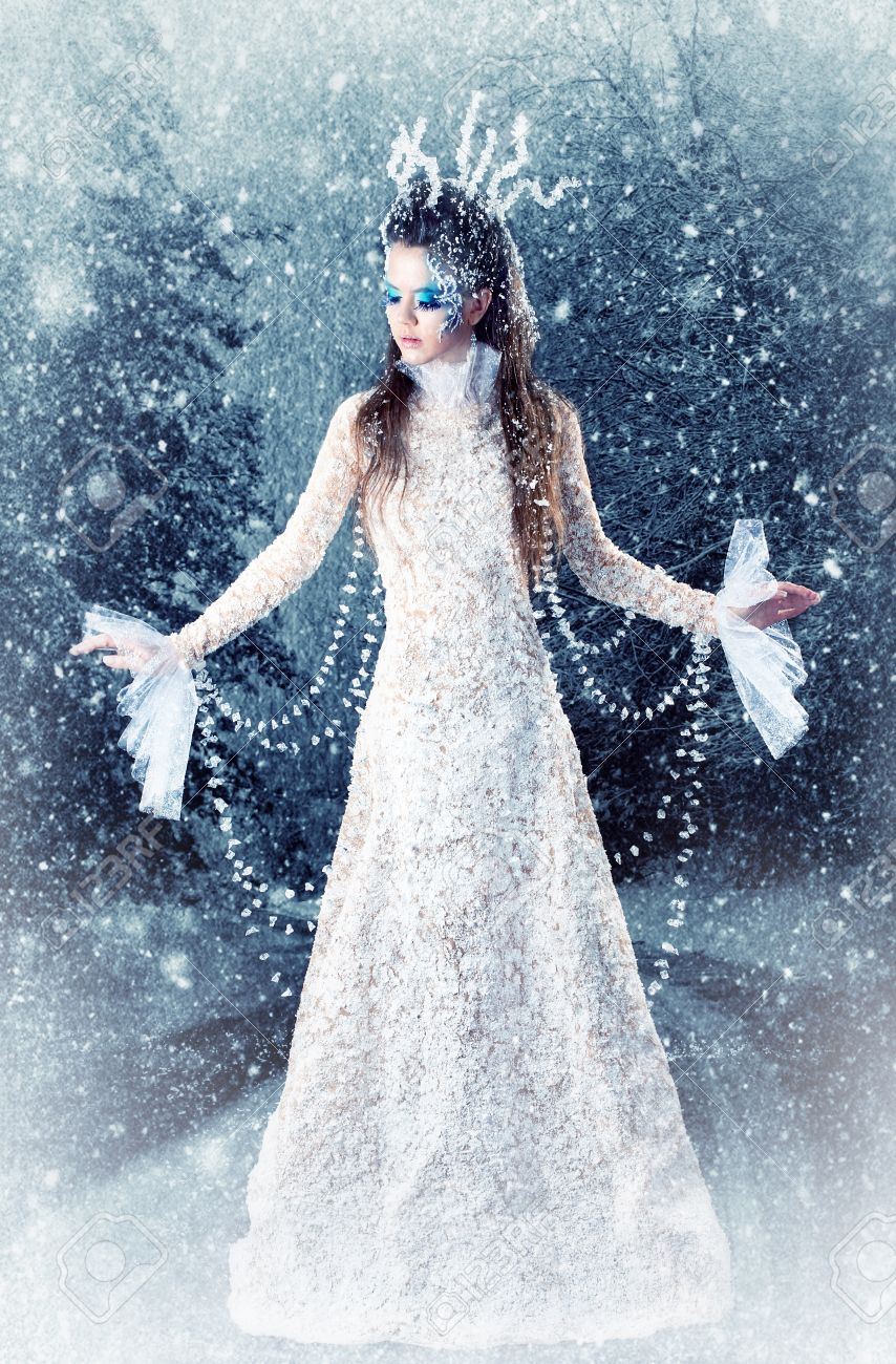 snow dress