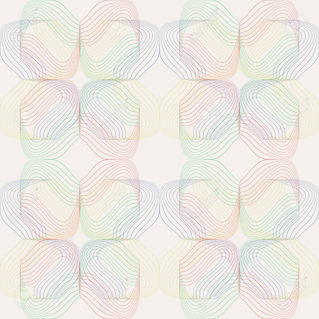 ベクターのシームレスな背景 スタイリッシュでモダンな生地です 幾何学的図形を繰り返し 現代のグラフィック デザイン のイラスト素材 ベクタ Image