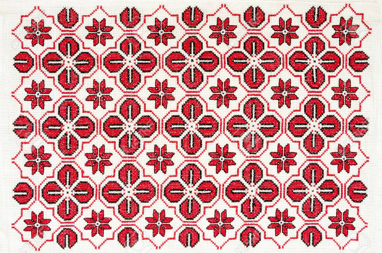 東ヨーロッパ刺繍バック グラウンド の写真素材 画像素材 Image