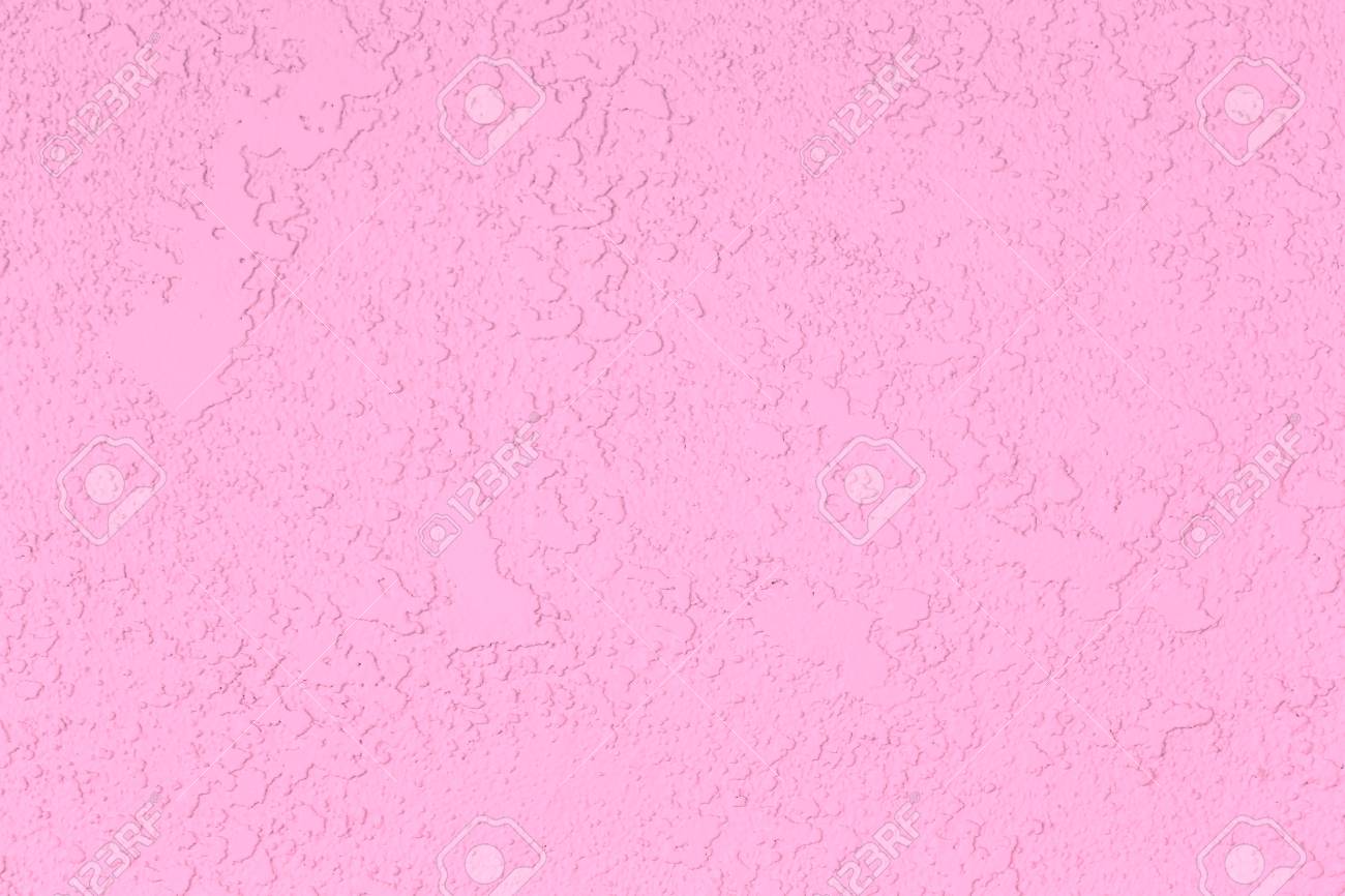 ピンク塗装セメント壁テクスチャ背景 の写真素材 画像素材 Image
