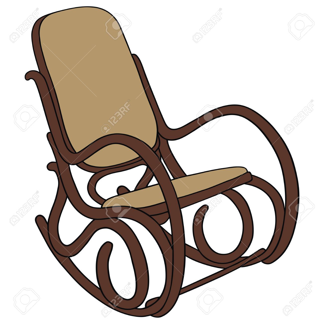 Rocking Chair Drawing Rocking Chair Drawing