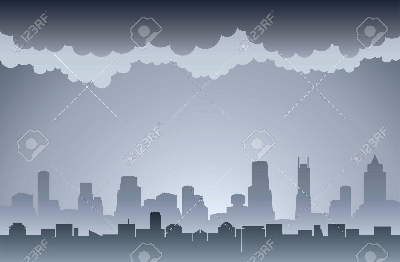 大気汚染のイラスト素材 ベクタ Image