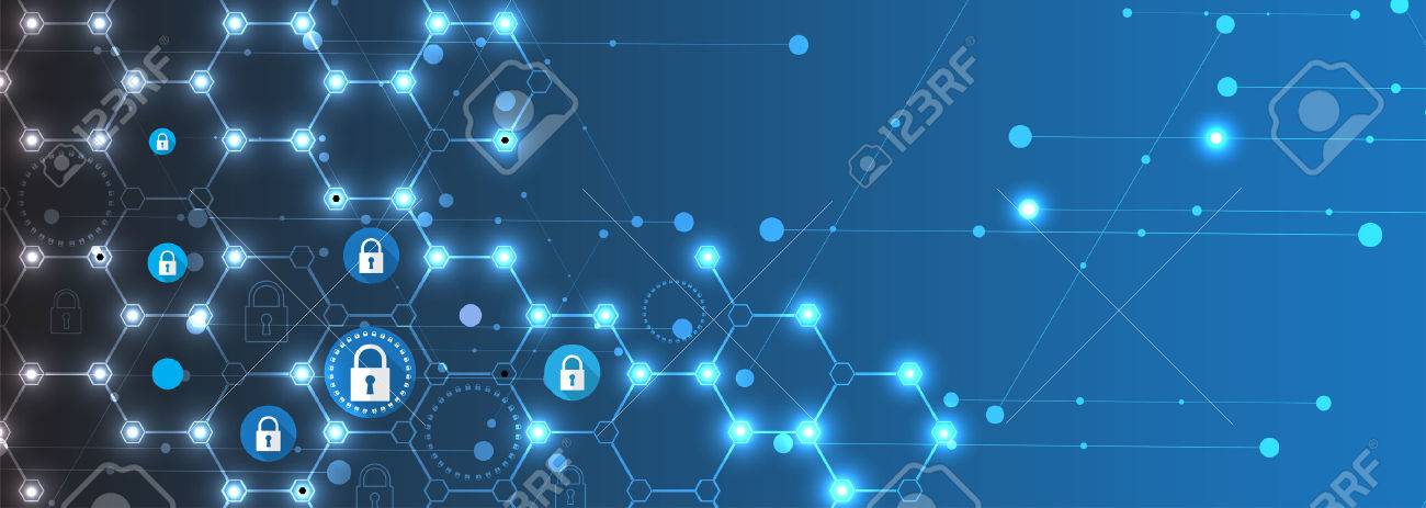 Technology security concept. Modern safety digital background. Protection system - 70557908 Technology security concept. Modern safety digital background. Protection system - 70557908