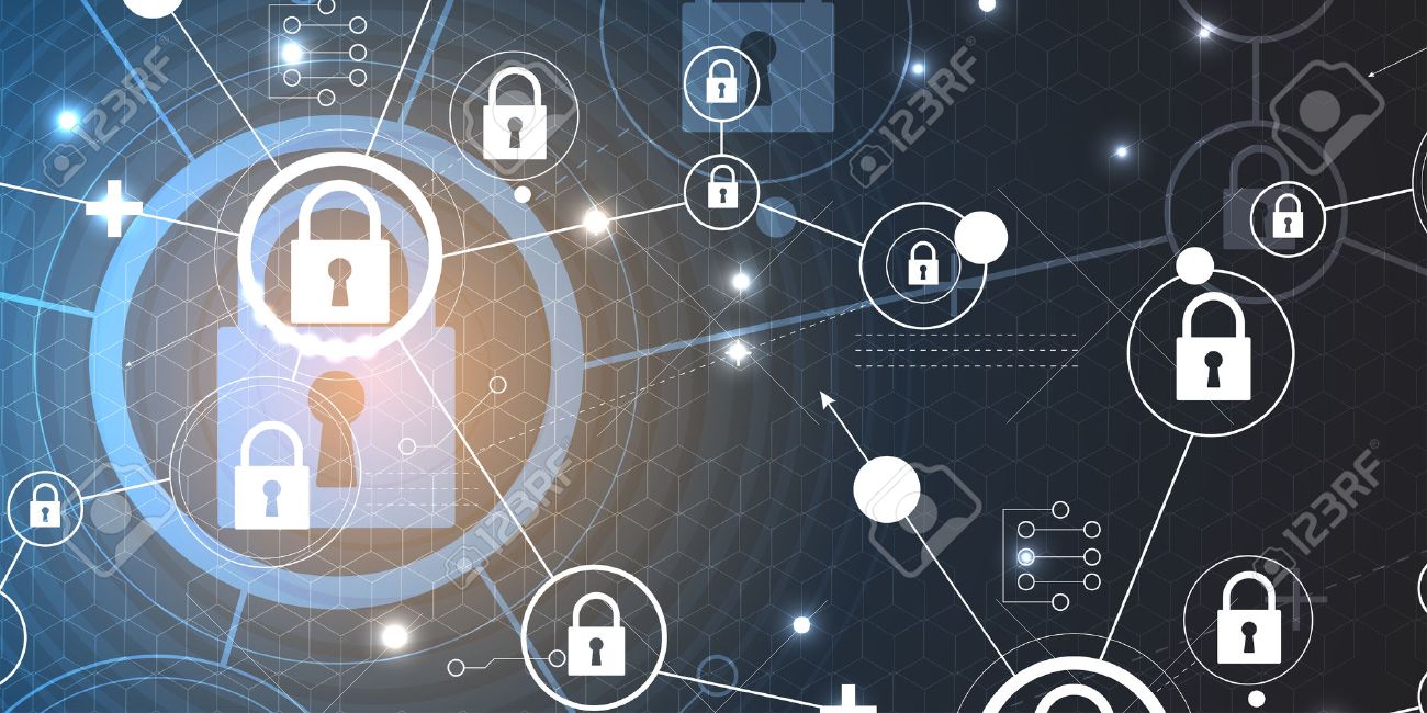 Technology security concept. Modern safety digital background. Protection system - 71305232 Technology security concept. Modern safety digital background. Protection system - 71305232