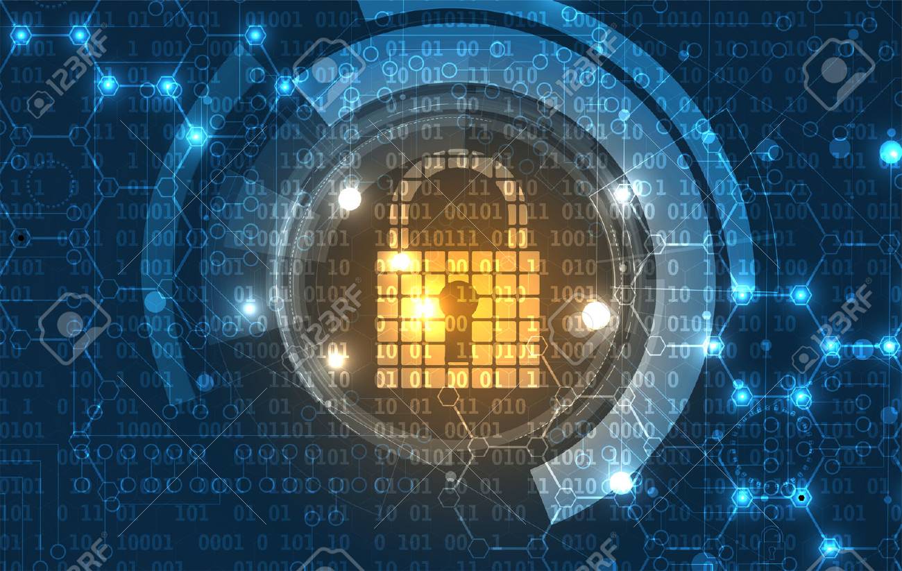 Technology security concept. Modern safety digital background. Protection system - 71689797 Technology security concept. Modern safety digital background. Protection system - 71689797