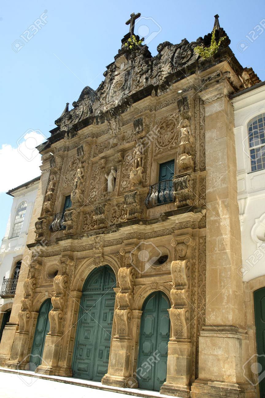 Eglise Du Troisième Ordre De San Francisco Style Baroque Salvador Bahia Brésil - 