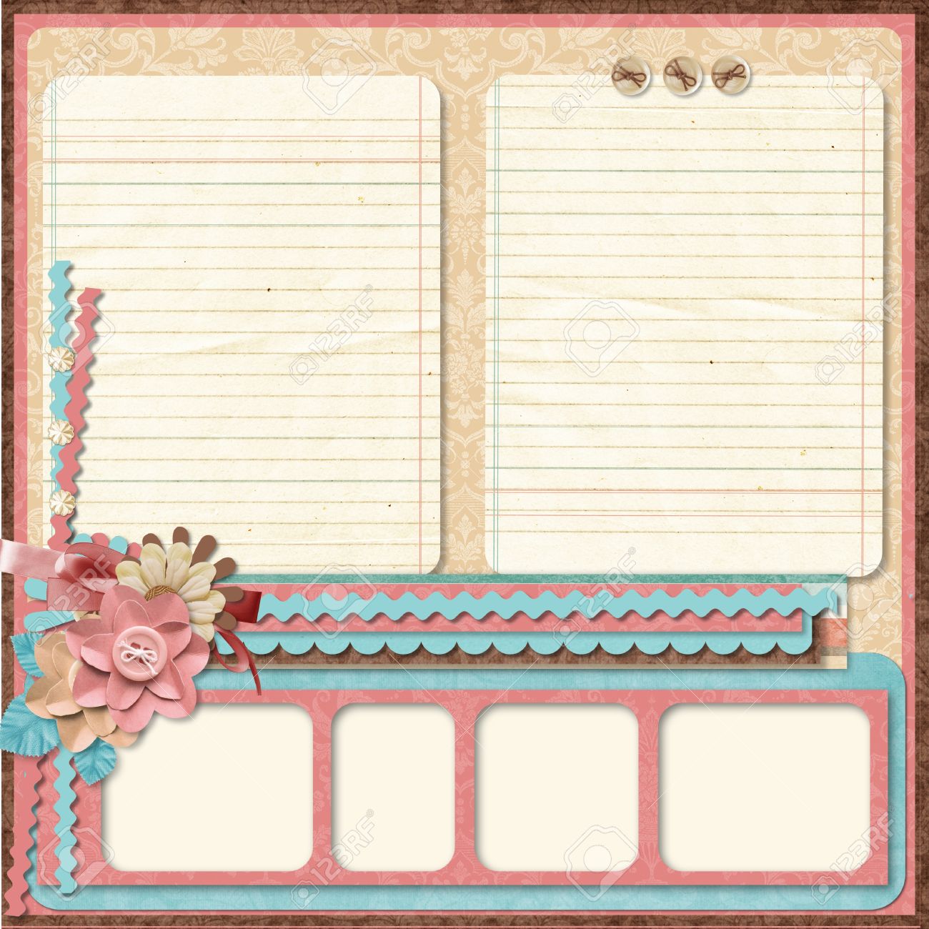 retro photo album