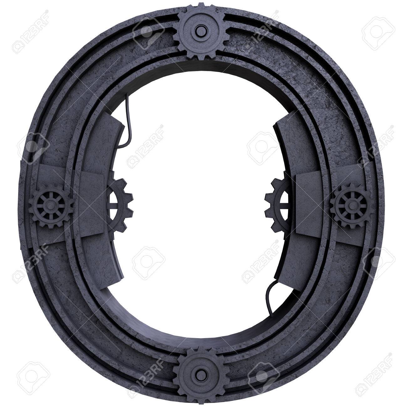 Iron Mechanical Black Letters Scratched Metal On A White Background Stock Photo Picture And Royalty Free Image Image 31945299