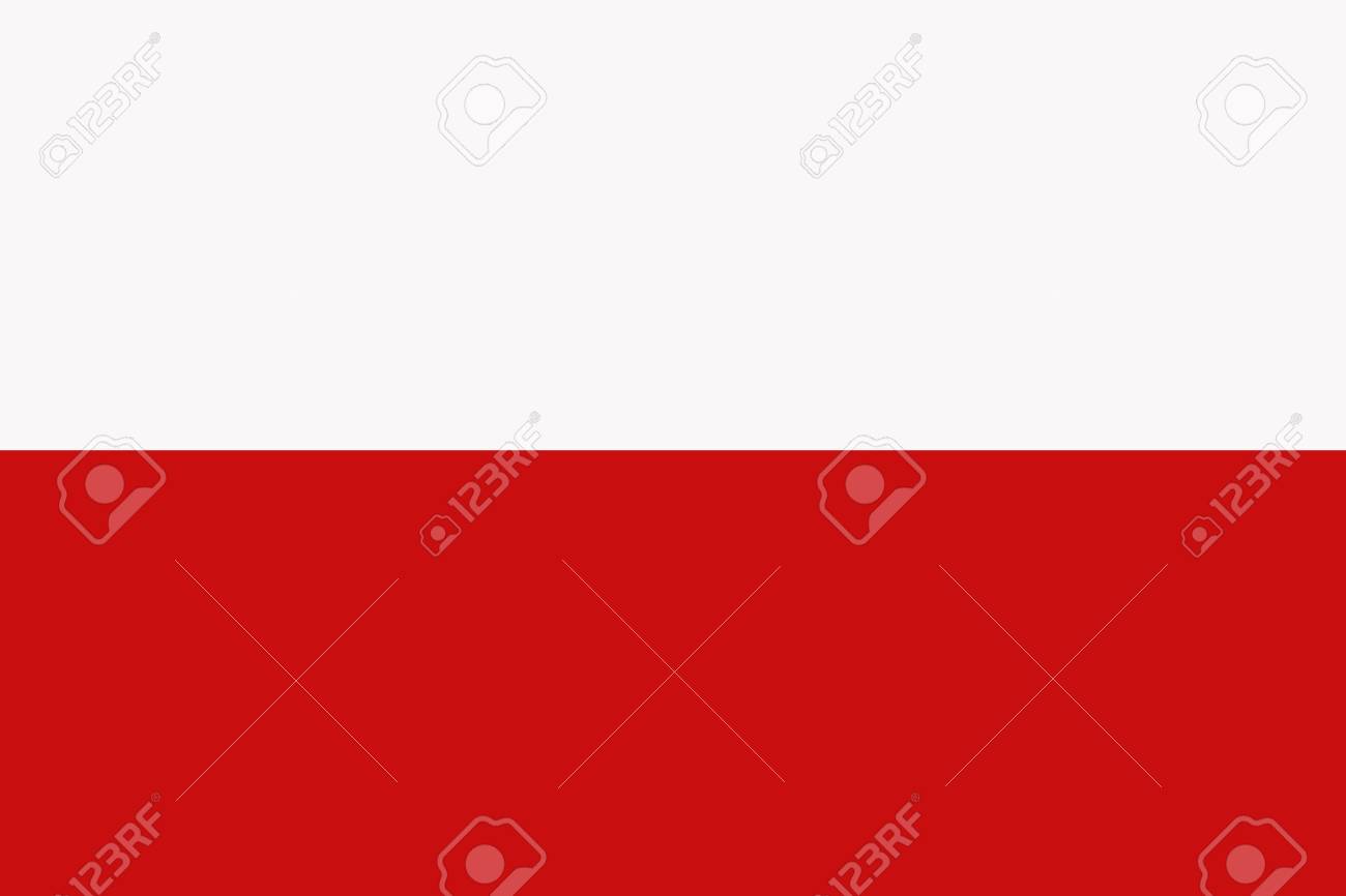 poland flag poland national flag illustration symbol stock photo