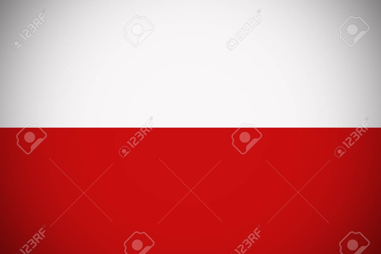poland flag poland national flag illustration symbol stock photo