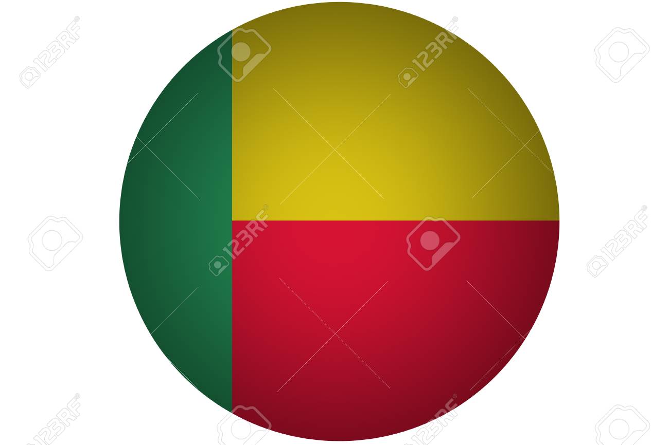 3d benin flag benin