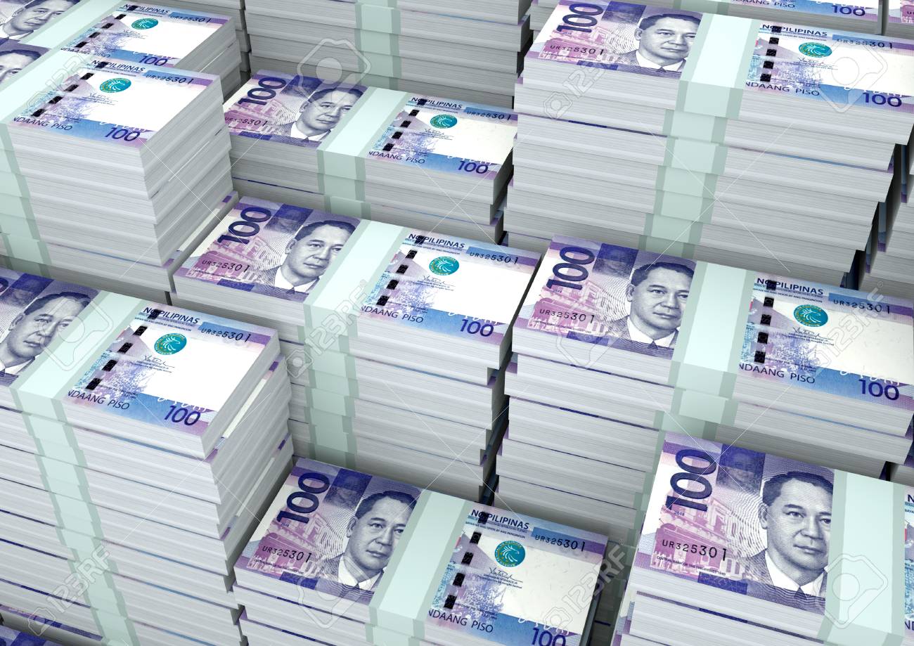 Piles Of 3d Rendering 3d Illustration Philippines Money Stock Photo Picture And Royalty Free Image Image