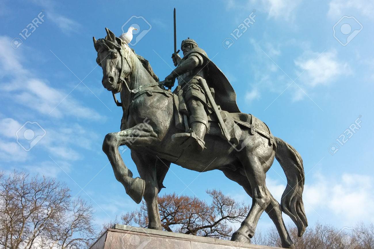 The Monument To Tsar Kaloyan One Thousand One Hundred Seventy Stock Photo Picture And Royalty Free Image Image
