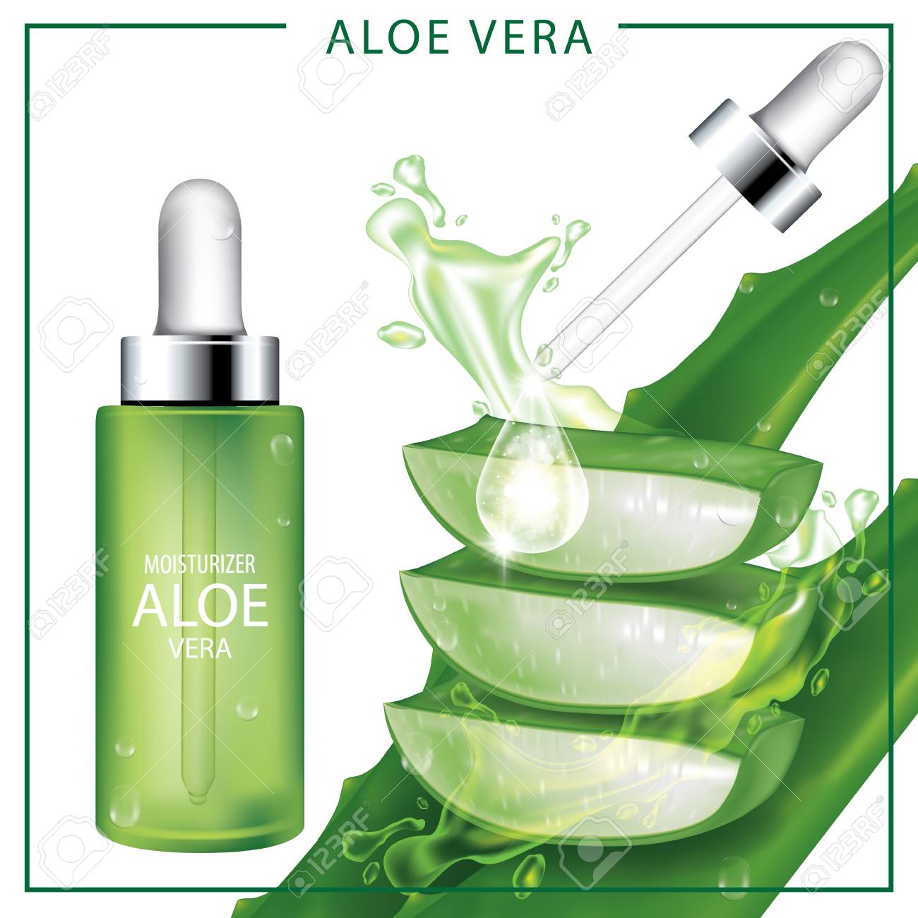 aloe face serum