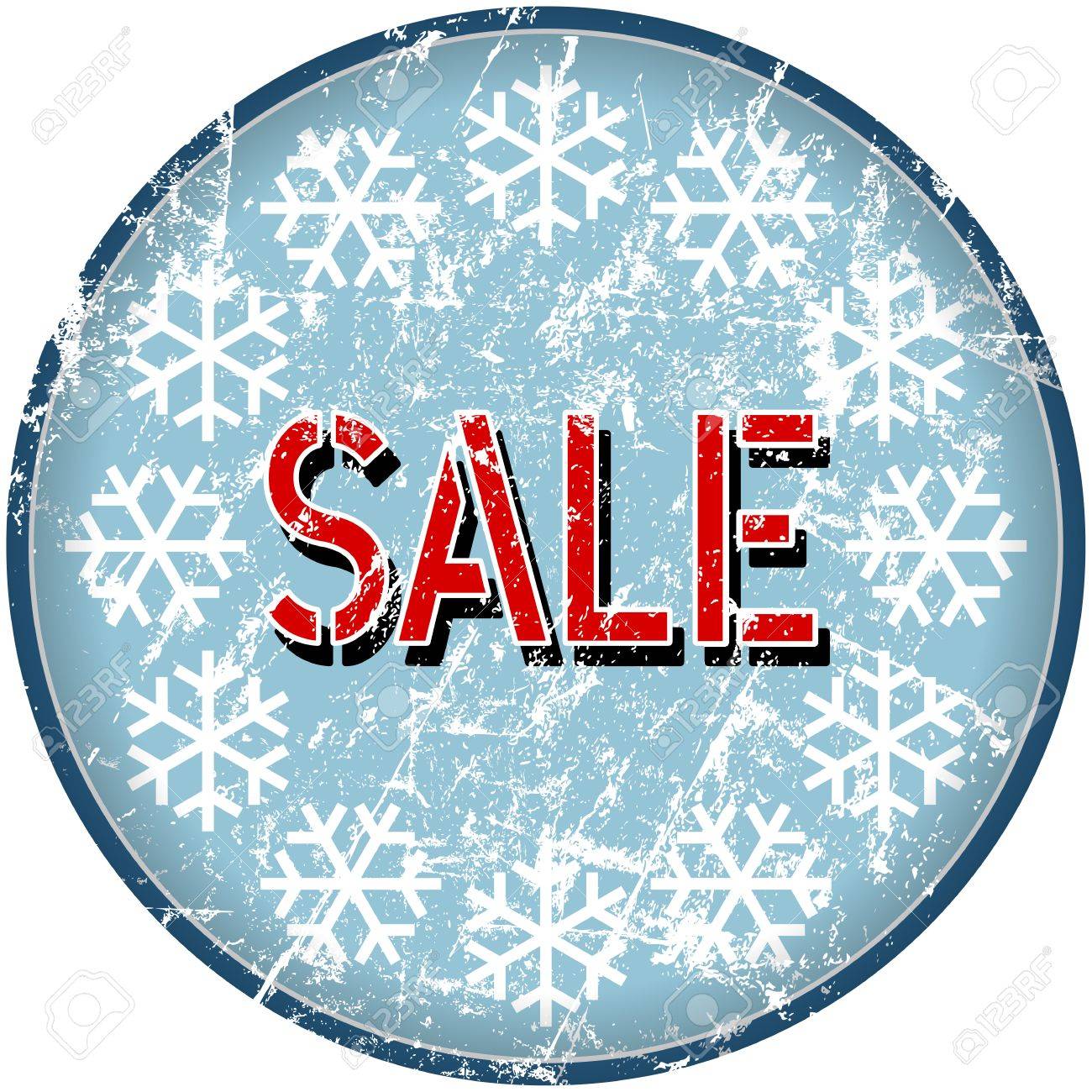 winter sale signs