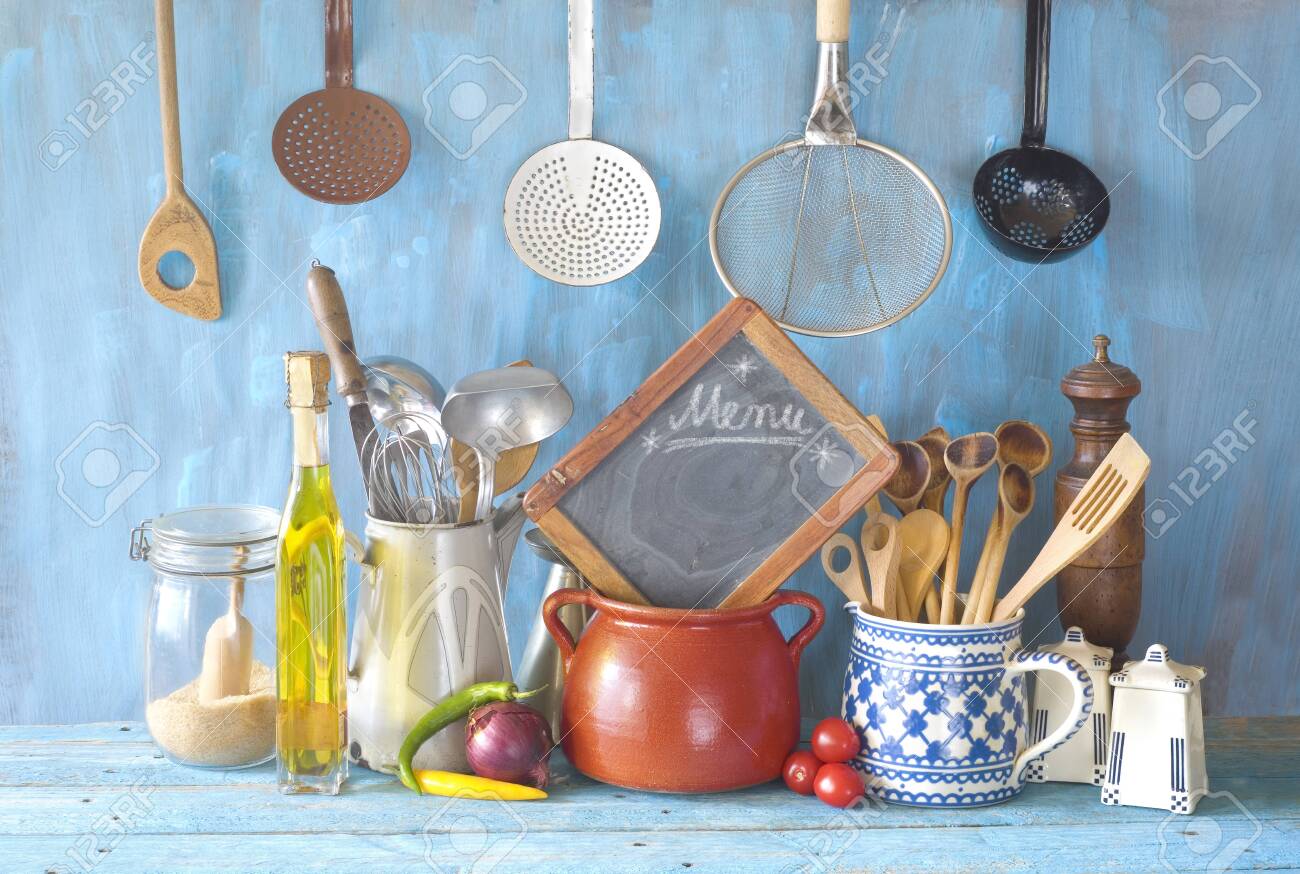 Cooking utensils and kitchen blackboard,food and drink,cooking,menu,restaurant concept. - 120696234 Cooking utensils and kitchen blackboard,food and drink,cooking,menu,restaurant concept. - 120696234