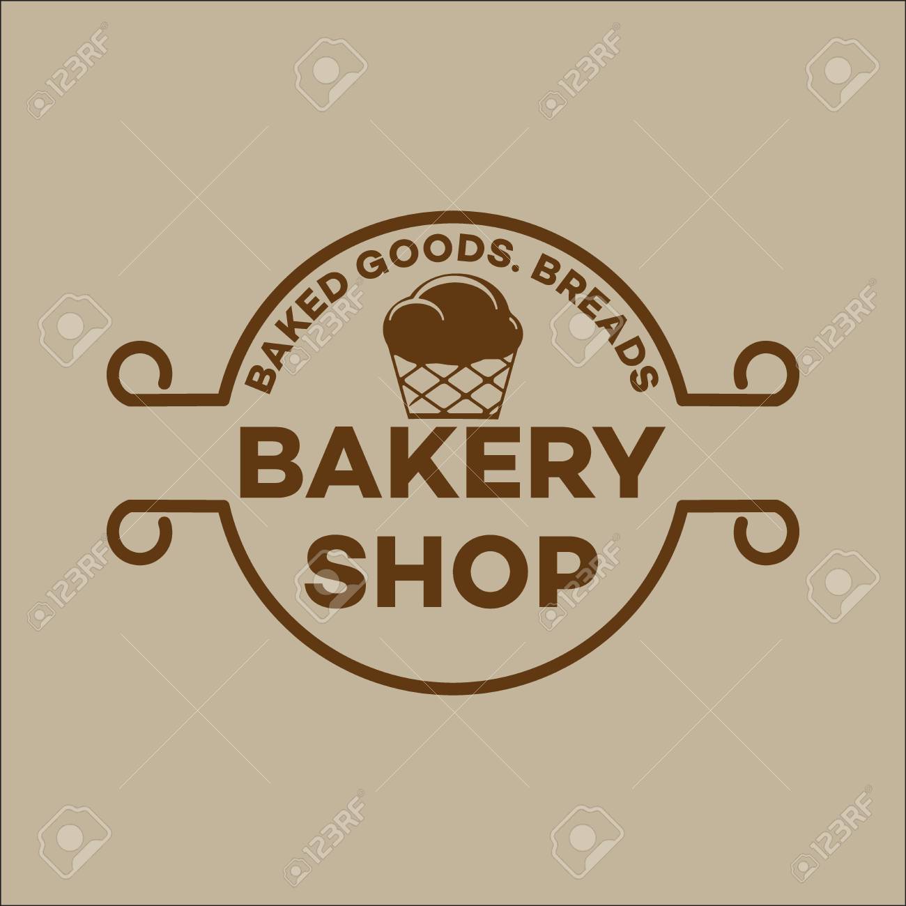 Bakery Logo Vector Royalty Free Cliparts Vectors And Stock