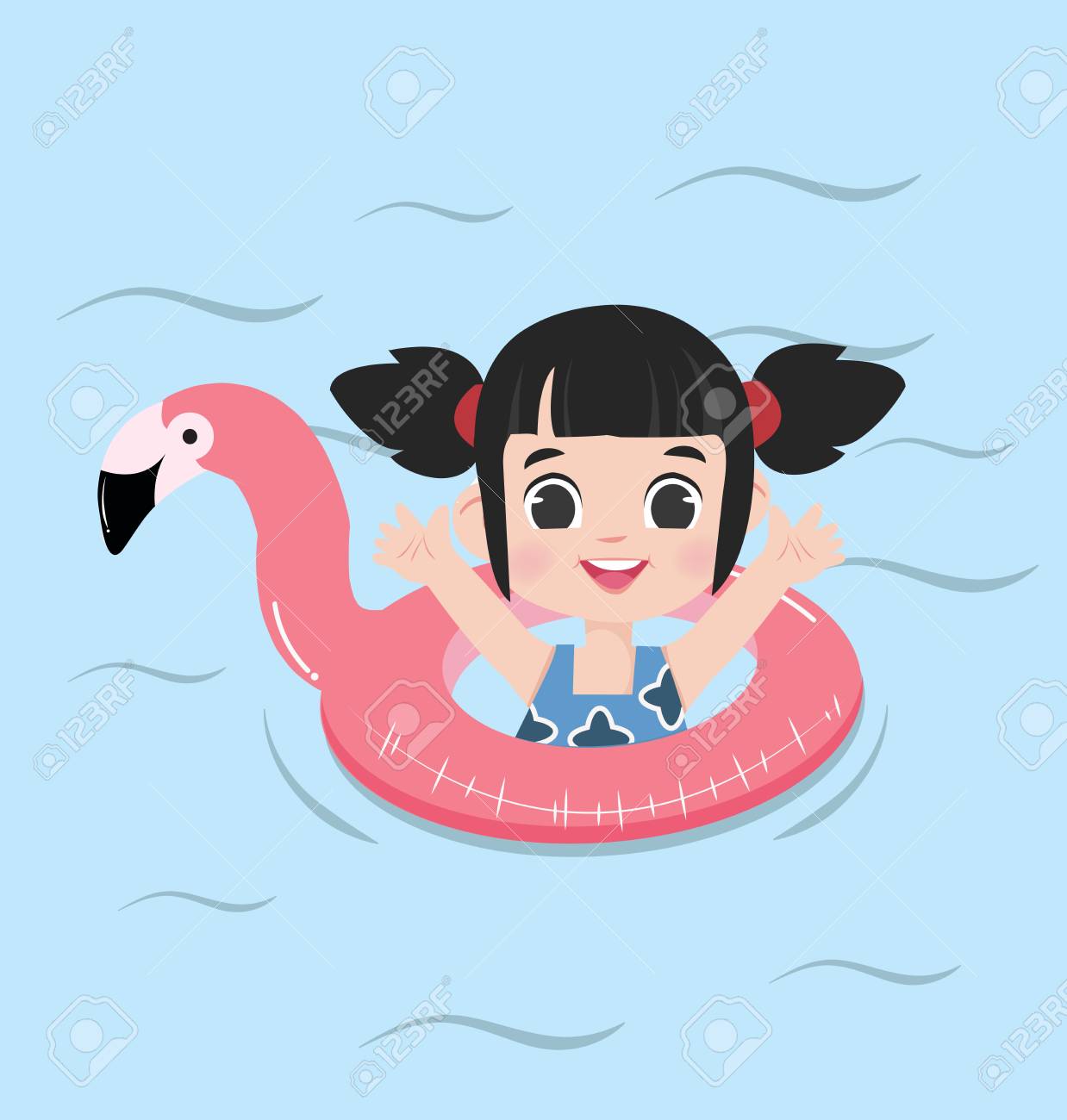 flamingo pool ring