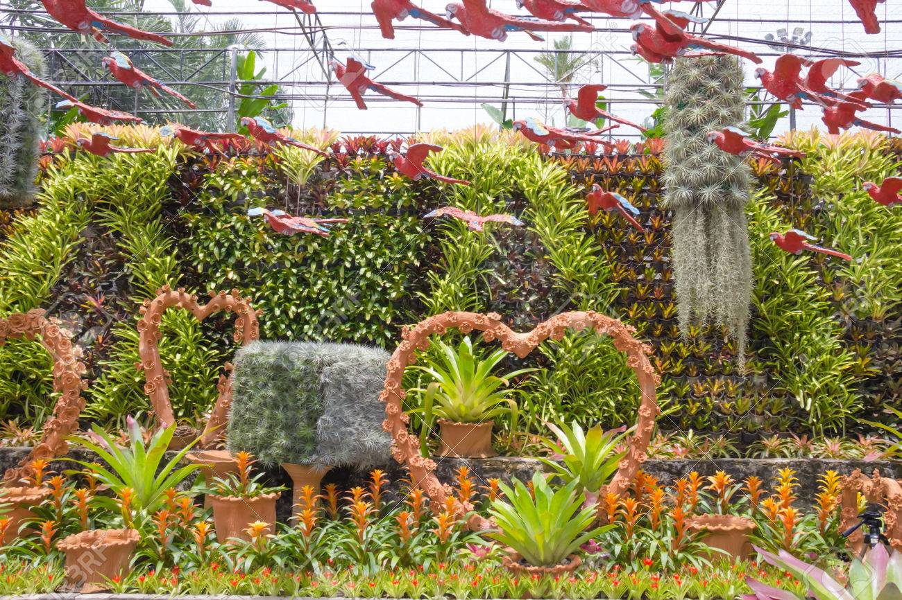 the garden decoration in nong nooch tropical garden in pattaya the garden decoration in nong nooch tropical garden in pattaya