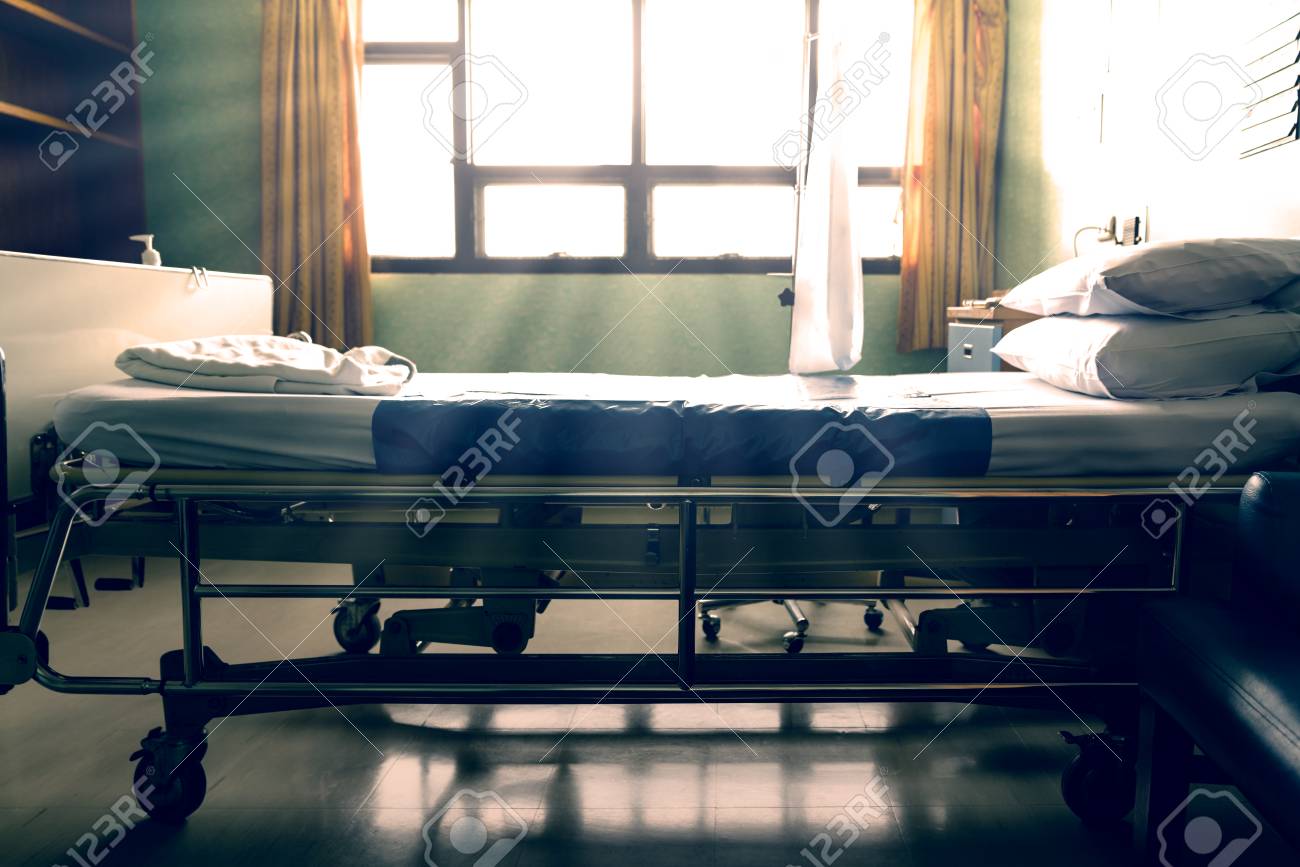 Empty Hospital Bed With Sunlight From The Window,vintage Tone Stock Photo,  Picture and Royalty Free Image. Image 102625880., image size:1300x867