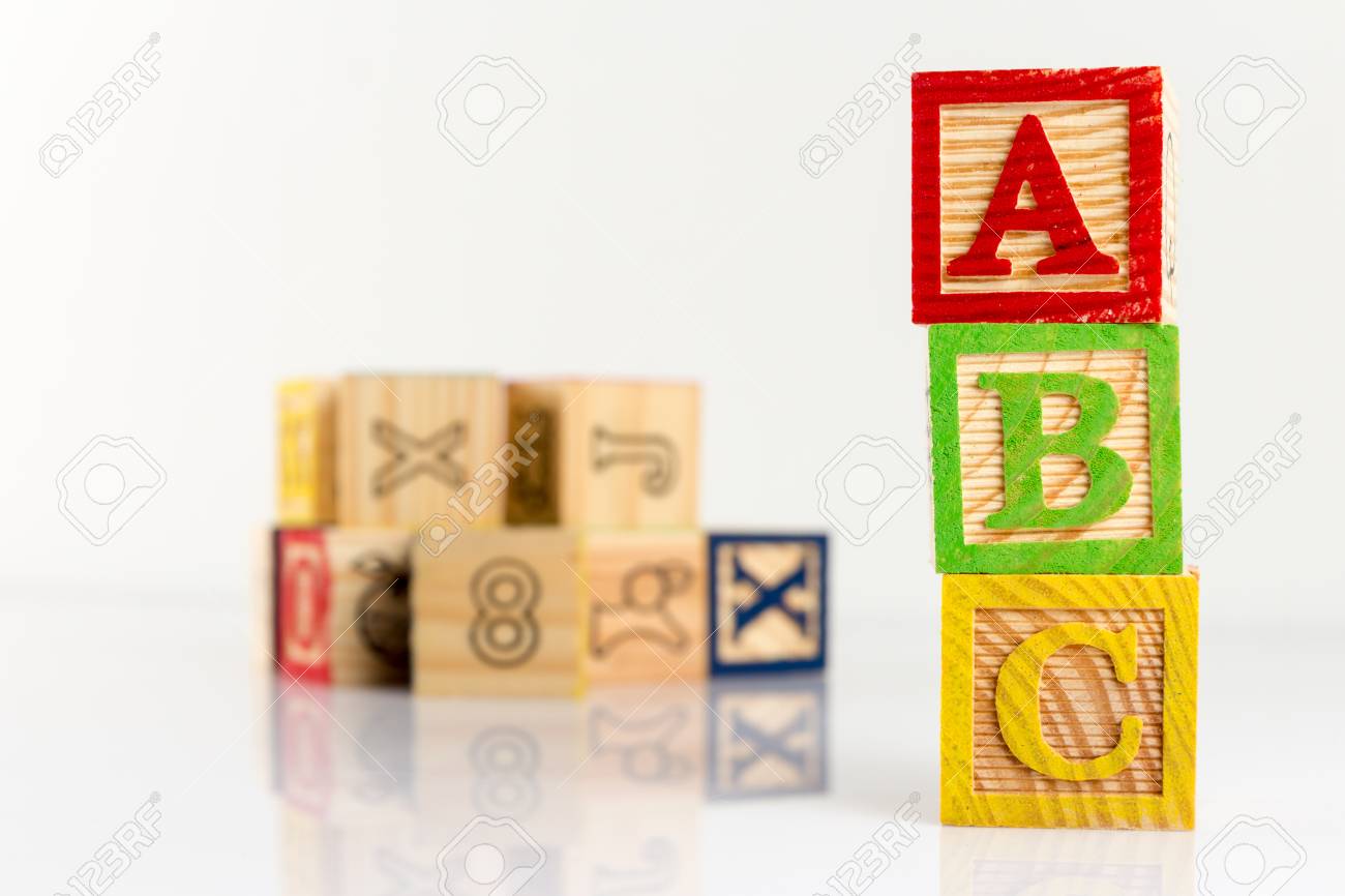 abc wooden blocks