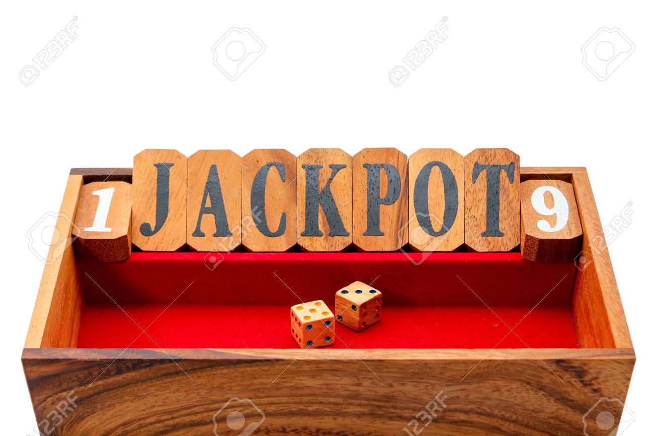 木製サイコロ ジャック ポット ボードゲーム、理性的なゲーム。の写真素材・画像素材 Image 50147688