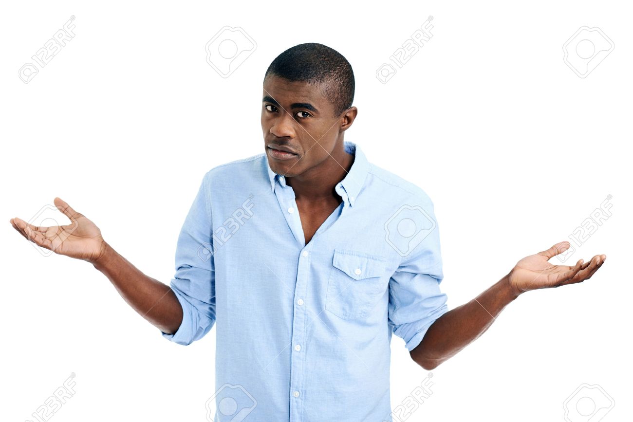 Resultado de imagen para hombre encogiendo los hombros