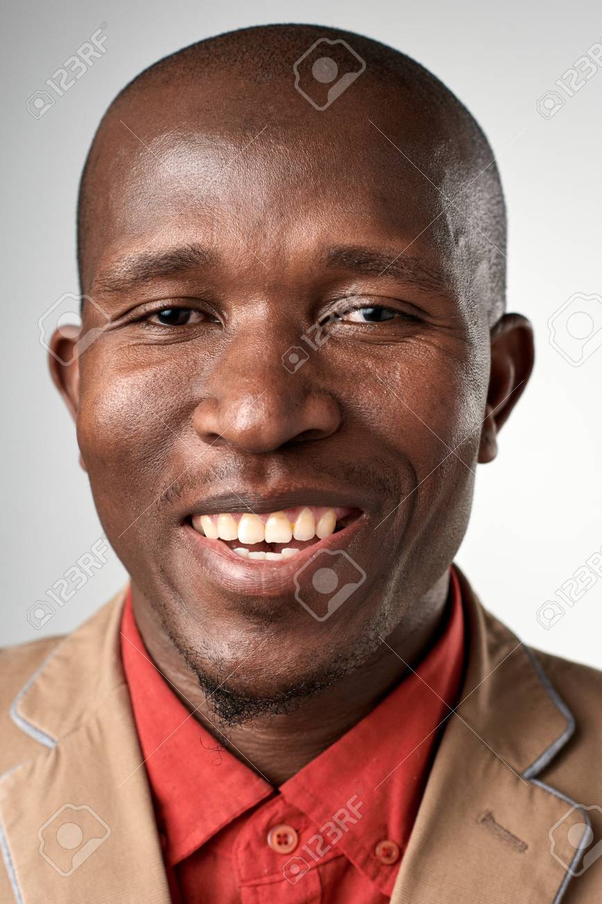 Photo Face of happy smiling African man Image #1952424