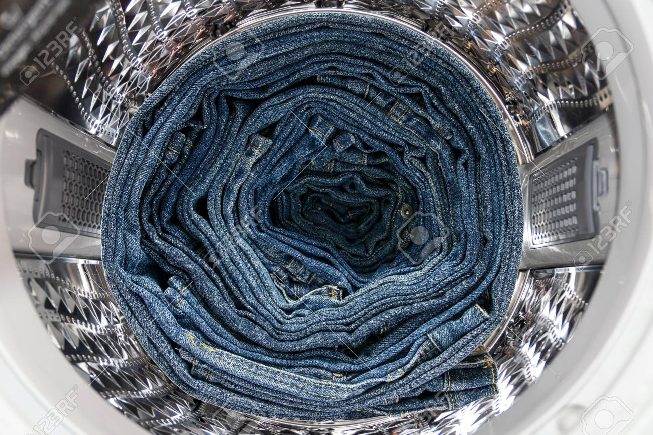 jeans washing machine