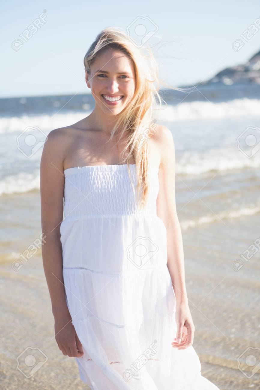 Vestido Blanco Playa Mujer Vestidos Para Playeros Vestido Blanco