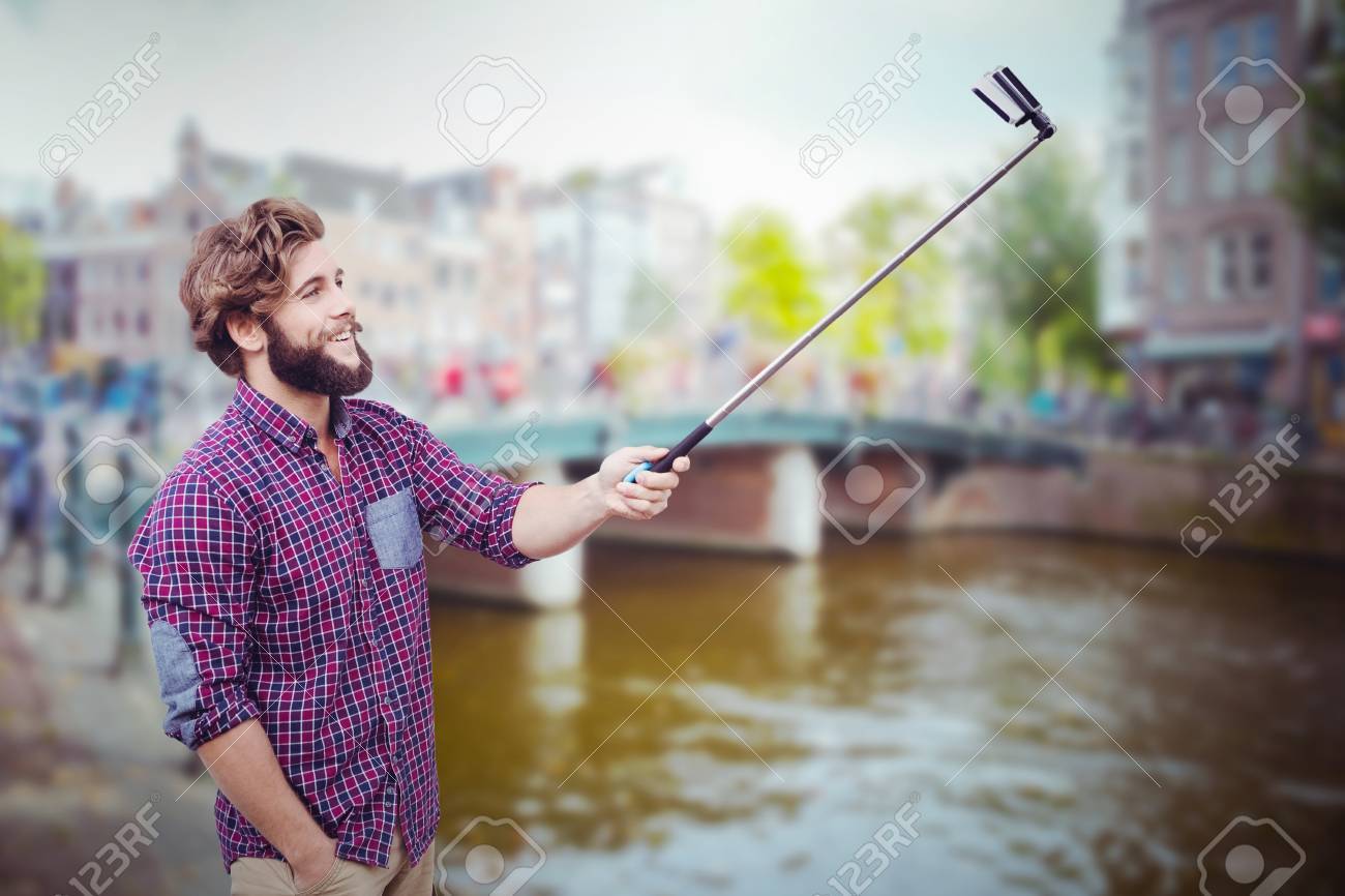 fishing selfie stick
