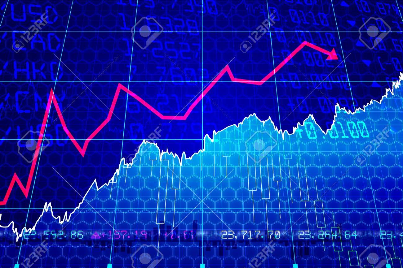 주식 및 주식 그래프 로열티 무료 사진, 그림, 이미지 그리고 스톡포토그래피. Image 55868901