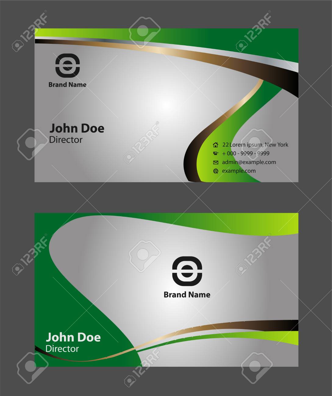 Abstract Professional Designer Business Card Template Or Visiting Pertaining To Designer Visiting Cards Templates Abstract Professional Designer Business Card Template Or Visiting Pertaining To Designer Visiting Cards Templates
